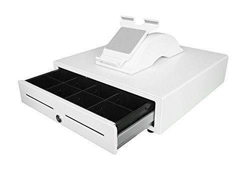 APG VB554A-AW1616 Vasario Series Standard-Duty Cash Drawer with USB PRO Interface, Painted Front, 16.3" x 16.3" x 4.3", White