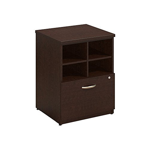 Bush Business Furniture Series C Elite 24W Pedestal Piler/Filer in Mocha Cherry