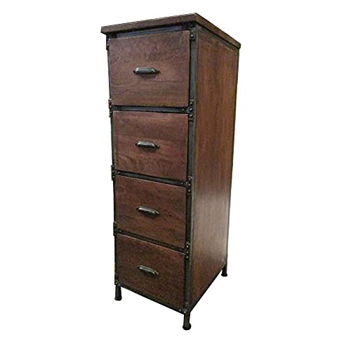 AA Warehousing BRA87 File Cabinet, Brown