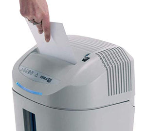 KOBRA +1 SS4 Professional Office Straight-Cut Shredder; Shreds up to 19 Sheets of Paper at a Time, CDs, DVDs and Credit Cards; Carbon Hardened Cutting Knives Unaffected by Staples and Clips