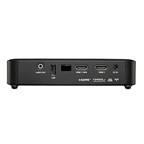 Vivitek Qumi Q6-GY Q6 800 Lumen WXGA LED MHL HDMI Projector with Wireless and Miracast Capability (Gray)