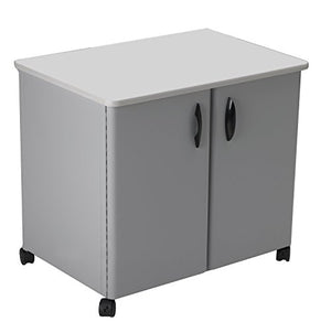 Mayline Steel Utility Cabinets, 30 by 21 by 26-1/2-Inch, Gray/Gray