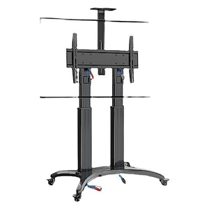 ALcorY Aluminum AVF1800-70-1P TV Mobile Cart with AV Shelf & Camera Holder for 65"-85" TVs