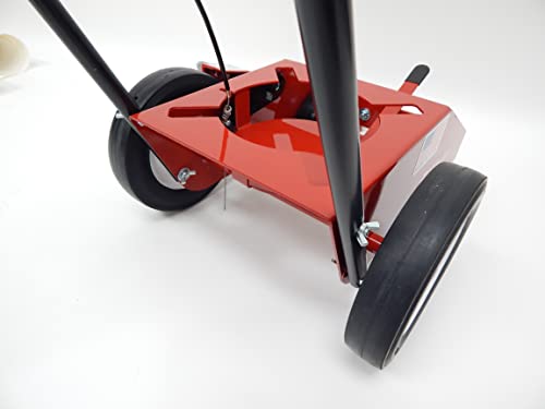Newstripe Rollmaster 1000 Line Painting Machine forWarehouses, Parking Lots & Playgrounds | Fold-able Handle | Clean & Quiet | Lightweight & Easy to Use | Industrial | Pavement Surfaces | Made in USA