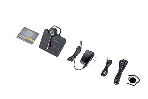 Global Teck Worldwide Jabra Engage 65 Wireless Headset Bundle - PC/Deskphone, USB, Lifter - Skype for Business Compatible - 13 Hour Battery, Busy Light, Connect 2 Devices