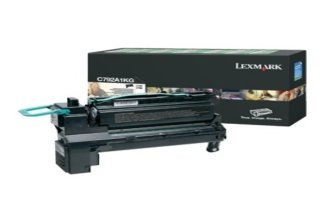 Lexmark C792A1KG Toner Cartridge, Black-in Retail Packaging