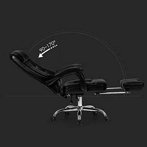 CLoxks Executive Office Chair, High-Grade PU Leather, Adjustable Height, Ergonomic Design