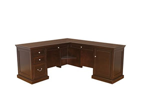 Martin Furniture FL684R; FL684R-R L-Shaped Desk, 68"