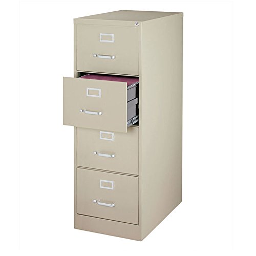 4-Drawer Commercial Legal Size File Cabinet Finish: Putty