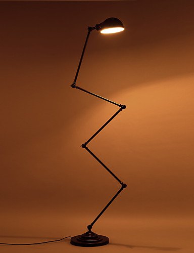SSBY Northern Europe Contracted Style Long Arm Iron Floor Lamp Office Foyer Bedroon Decoration Floor Light, 110-120v