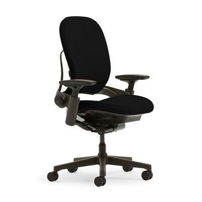 Steelcase Leap Plus Fabric Chair, Black