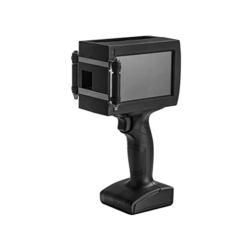 xianhuashuiguodian Handheld Inkjet Printers Handheld Inkjet Printer, Date, QR Code, Barcode, Inkjet Gun, Heating Bubble, Handheld Inkjet Printer High-Precision Printing, Clear Handwriting