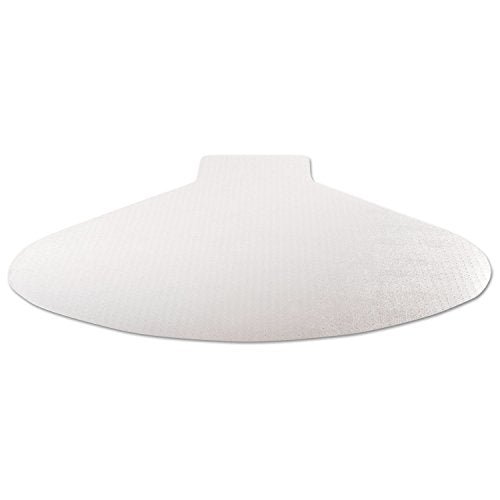 Deflecto SuperMat Chair Mat for Medium Pile Carpet, 60x66 w/Lip, Clear