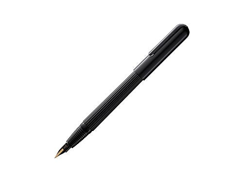 Lamy Unisex Imporium Fountain Pen - Black - Medium Nib