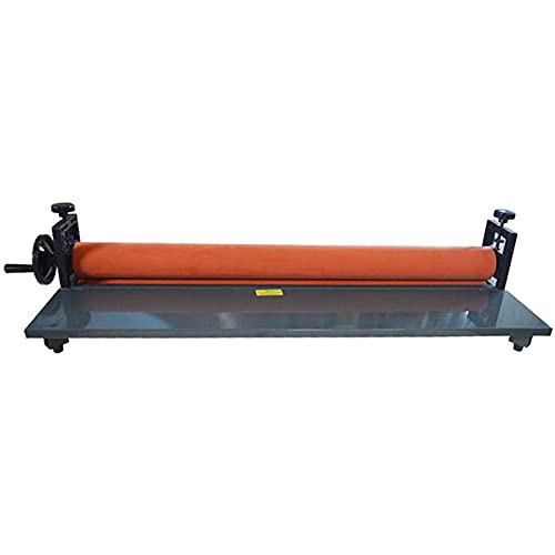 INTSUPERMAI 39inch Manual Cold Roll Laminator Machine with Hand Crank Pressure