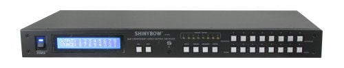 8X8 Component Matrix Switch 8X8 Component Video Matrix Switcher, With No Audio, Shinybow Sb-8802