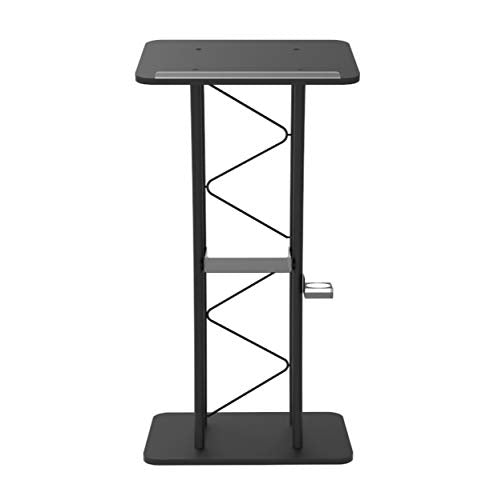 FixtureDisplays Curved Podium Truss Metal/Wood Pulpit Lectern with Cup Holder 11568-H