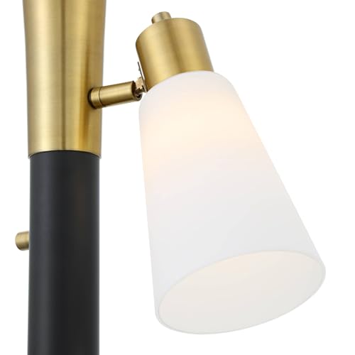 Possini Euro Design Fortuna Torchiere Floor Lamp with Reading Light