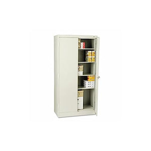 Tennsco 72" High Standard Cabinet (Unassembled) - Light Gray, 36" x 18" x 72
