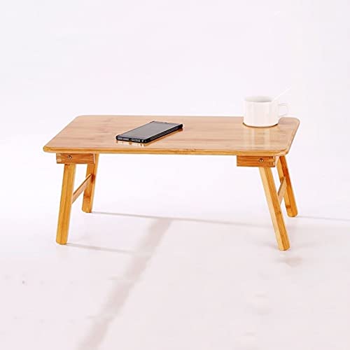 SFFZY Foldable Portable Bamboo Computer Stand Laptop Desk Notebook Desk Laptop Table for Bed Sofa Bed Tray Studying Tables