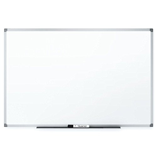 Quartet Magnetic Whiteboard, 8 x 4 Feet, Silver Aluminum Frame, Standard Duramax Porcelain (85518)