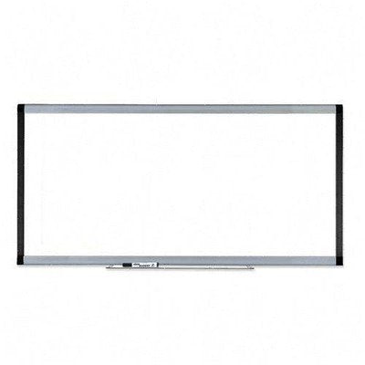 Lorell Magnetic Dry-Erase Board, 8 by 4-Feet, Silver/Ebony