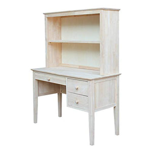 International Concepts K-OF66-65H Desk with Hutch