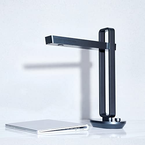 CZUR Aura Pro Portable Book Scanner, A3 Document Scanner, Auto-Flatten & Fingerprint Removal Technologies