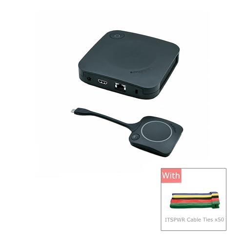 ITSPWR Bundle: Barco ClickShare C-10 Wireless Conferencing System + 50 ITSPWR Cable Ties