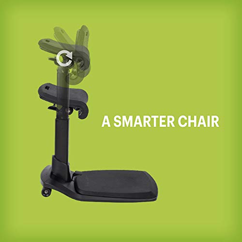 LeanRite Standing Chair, Elite (Bundled w/) Heated Massage Pillow for Pain Relief