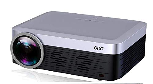 ONN ONA19AV901 Full HD 1080p Native 920X1080 Portable Projector (Includes Roku Streaming Stick) Super Bright 3100 LUMENS UP to 165 Picture Size