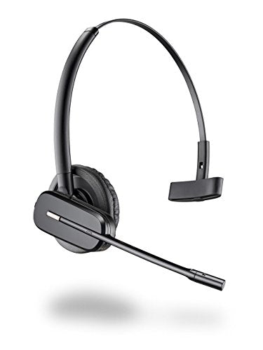 Polycom Compatible Plantronics VoIP Wireless Headset Bundle with EHS Included | SoundPoint: IP 335, IP 430, IP 450, IP 550, IP 560, IP 650, IP 670, VVX300, VVX500, VVX310, VVX600, VVX400, VVX1500, VV