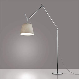Artemide Tolomeo Mega 150W E26 Floor Lamp | Aluminum Parchment Diffuser | 17