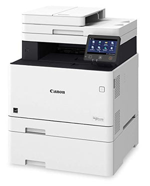 Canon Color imageCLASS MF741Cdw - Multifunction, Wireless, Mobile Ready, Duplex Laser Printer (Comes with 3 Year Limited Warranty), White, Mid Size, Amazon Dash Replenishment Ready
