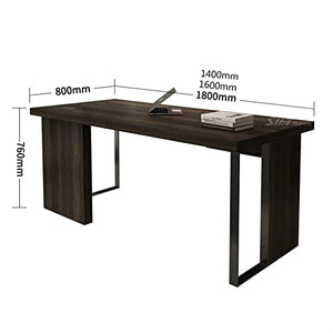 jinyi2016SHOP Wood PC Desk Luxury Laptop Desk - 1.8m Home Office Writing Desk