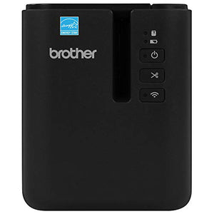 Brother P-Touch PT-P900W Industrial High Resolution Laminate Label Printer with Wi-Fi, Up to 36mm Labels, 360 dpi, 3.1 IPS, Standard USB 2.0, Serial, Built-in Wi-Fi