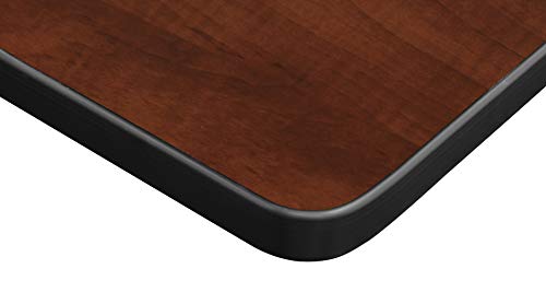 Regency Seating Kobe 84" Flip Top Mobile Training Table - Cherry