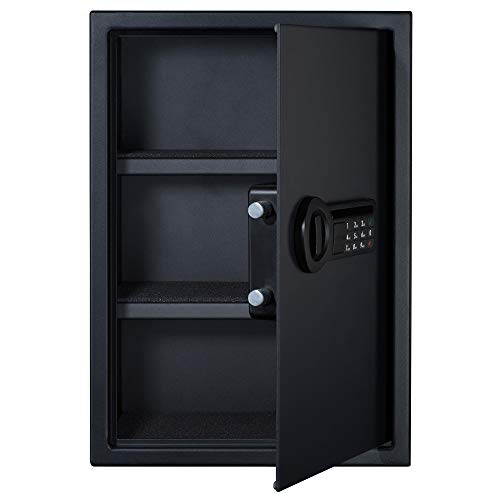 Stack-On PS-1820-E Super Sized Home and Office Personal Steel Security Safe Box with Electronic Lock