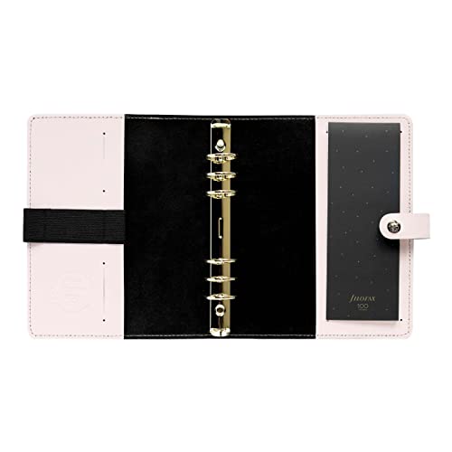 Filofax The Original Centennial Limited Edition Leather Organizer Agenda Diary Calendar Bundle with DiLoro Ballpoint Pen (Blush 2022, A5 Paper Size 8.26" x 5.82”)