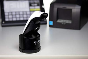 SocketScan S730, Laser Barcode Scanner, White & Charging Dock