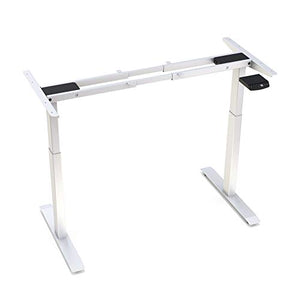 Master Massage L-shaped Electric Height Adjustable Left Handed Standing Desk for Home Office Workstation