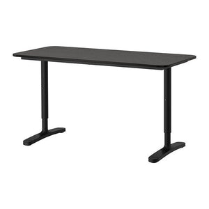 Ikea BEKANT Desk, black-brown, black