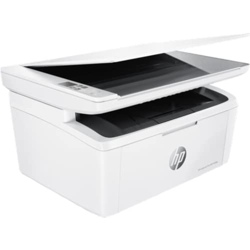 HP Laserjet Pro M28W Wireless All-in-One Monochrome Laser Printer, Ethernet, Print speeds up to 18/19 ppm, Print Scan Copy, Auto-On/Auto-Off, White, 32GB Tela USB Card