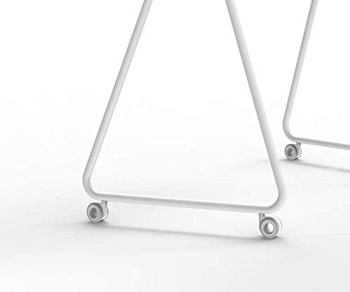Vibe Interactive Whiteboard Stand, Portable Smart Digital Monitor Holder for 55" Touchscreen Collaboration Smart Whiteboard, on Wheeles (White)