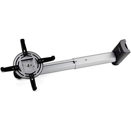 StarTech.com Universal Projector Wall Mount - Projector Mount supports Short & Ultra Short Throw Projectors up to 33lb (15kg) - Tilt/Swivel/Rotate - Adjustable 16.5" to 27.7" from Wall (PROJWALLMNT)