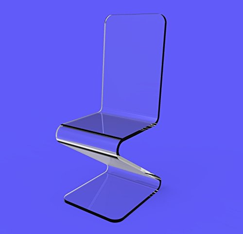 FixtureDisplays Beautiful Acrylic Plexiglass Lucite Z Chair! Best Price Online! 10035-2