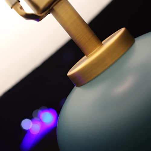 EARSHOT Modern Handmade Ceramic Desk Lamp with Pure Copper Base