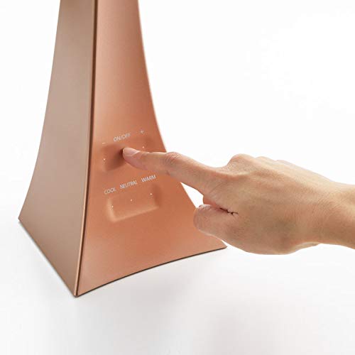 TWINBIRD Toning Function/Power Outlet LED Stand"Swish" (Copper Gold) LE-CD1501SG-G【Japan Domestic Genuine Products】【Ships from Japan】