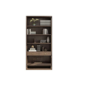 LCARS Retro Bookcase Combination Cabinet Locker - Indoor Office Storage Organizer (Color : B)