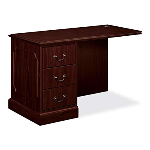HON 94000 Series Mahogany Left-Handed Workstation Return